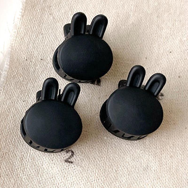 10Pcs Korean Style Fashion Mini Side Bangs Clip Seamless Small Hair Claws Frosted Princess Love Flower Rabbit Braided Hair Clip