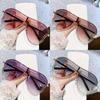 Geometric Metal Sunglasses With Uv400 Protection For Fashionable Outings And Parties