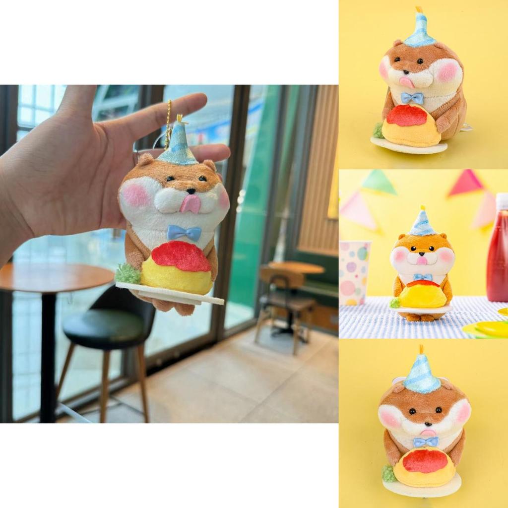 Söt Japansk Utter Gosedjur Nyckelring Födelsedagskalas Karaktär Bedårande Gåva Dekoration