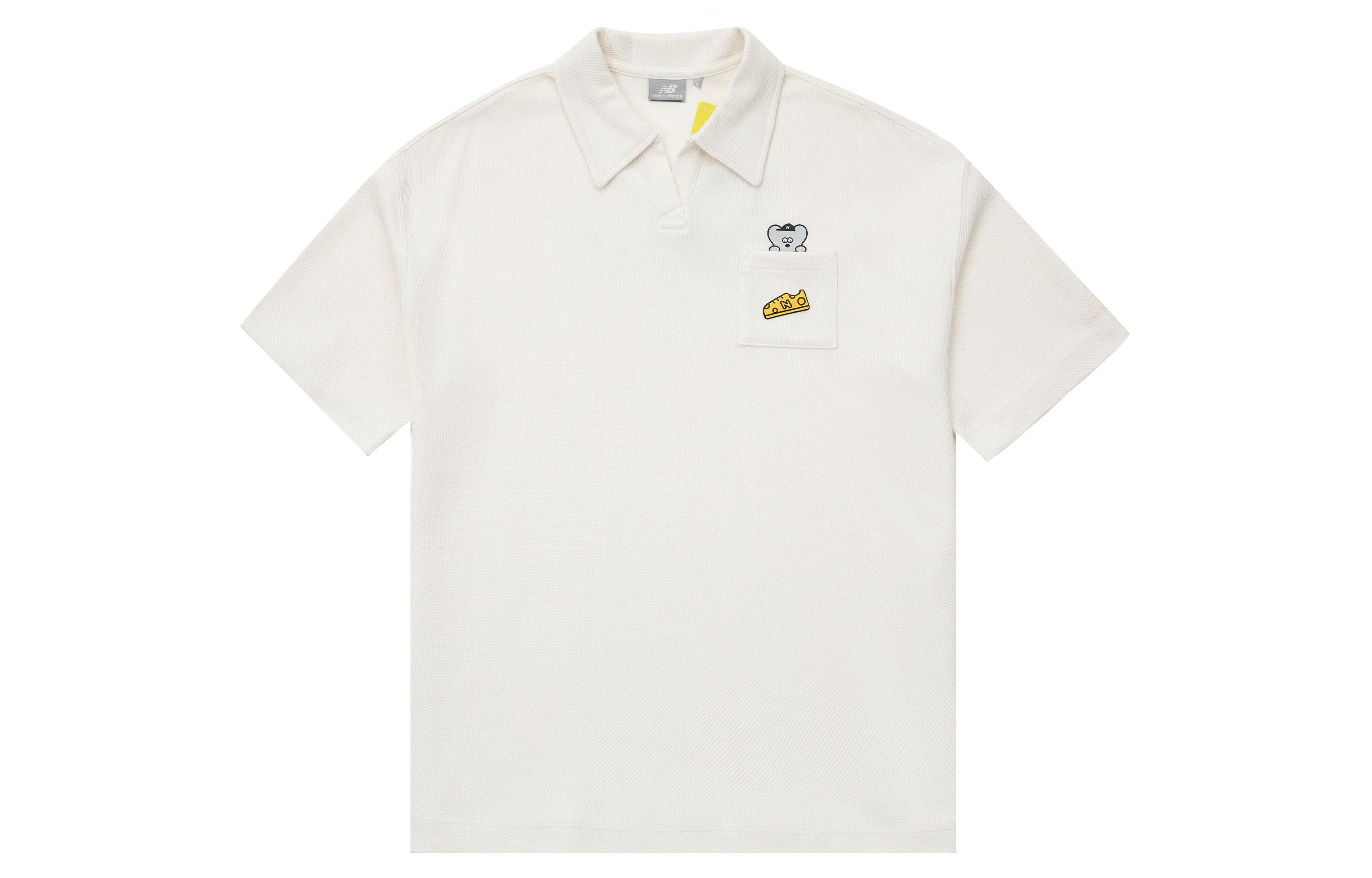 New Balance SEIJI ANDY Polo Shirt Unisex White 5FD26272-IV XL