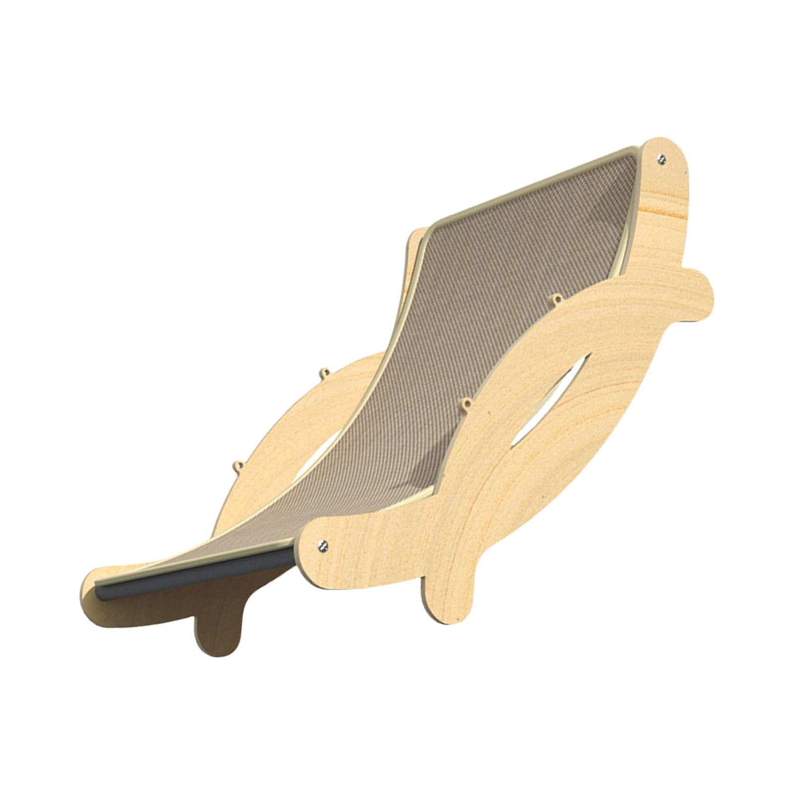 

Сизалевая когтеточка для кошачьего кресла, кровать, безопасный дизайн, когтеточка, кровать для экономии места, домашнего офиса, использования в помещении M