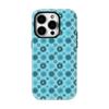 Light Blue Flowers Phone Case for IPhone 17 16 15 14 13 Pro Max Plus for Magnetic Single Double-layer Tough Case