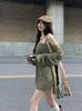 2025 Spring Summer Women's Mesh Cardigan: Lightweight, Loose, Off-the-Shoulder Knitwear with Long Sleeves