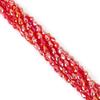 65pcs 4x6MM Teardrop Glass Beads for DIY Hairpins, Bracelets, Necklaces, and Earrings
