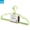 CHAHUA 40cm Dipped Clothes Hangers with Shoulder Pads, 8-Pack