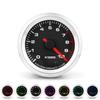 RPM Tachometer, 2'' 10000 RPM 7 Color LED Shifts Light Tachometer Gauge for 4, 6, 8 Cylinder Gas Engines