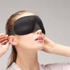 Custom Logo Comfortable Breathable 3D Contoured Foam Eyemask 100% Blackout Eye Mask for Sleeping with Adjustable Strap
