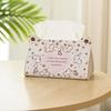 Creative Cartoon Animal Tissue Box - Leather Cat & Dog Design for Home or Car