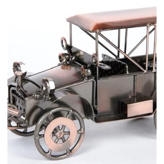 Antique Vintage Car Model Handcrafted Collections Collectible Vehicle Toys For Bar Or Home Decor