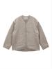 [Matinkim] Warm Up Quilting Jumper For Women In Light Beige
