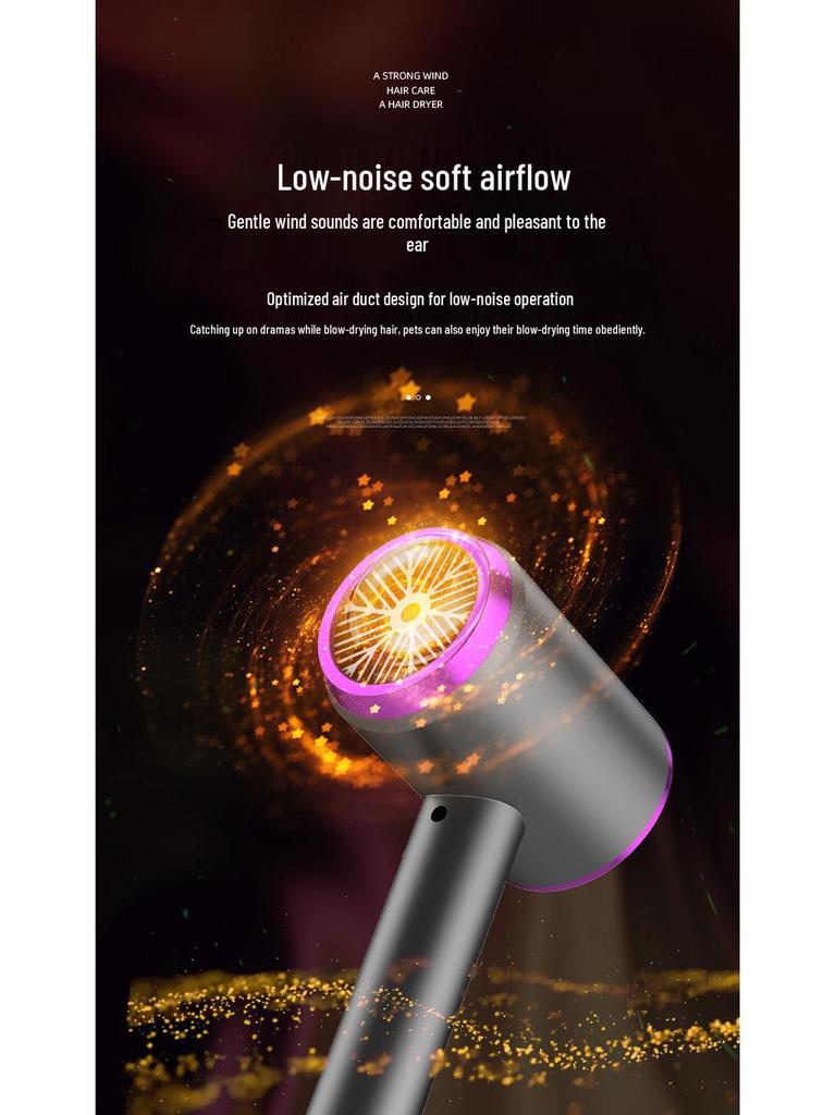 Haushalt Heiß & Kalt Haartrockner mit Konstanter Temperatur und Überhitzungsschutz - Ideal für Studentenwohnheime, Geschenke