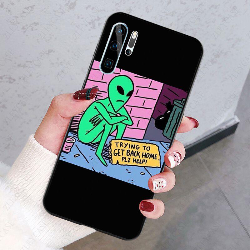 Mimozemský vesmír Kryt na telefon Skořepina Pro huawei p30lite p30pro p20lite p40lite p10plus psmart mate20lite p40pro Mobilní pouzdra