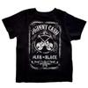 Johnny Cash Childrens_Kids Man In Black T-Shirt