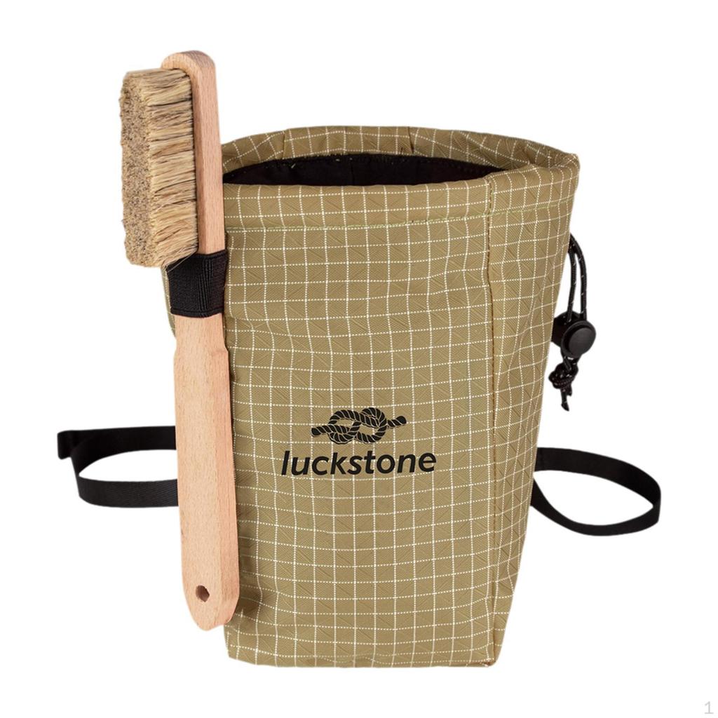 Chalk Bag for Rock Climbing Gym Gear Pouch Storage Bouldering Camping