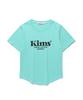 Kimseupeulesikoteunmakes (Unisex) Kims Bam Logo Tee Mint