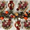 Non Slip Table Mats 38cm Christmas Decor Tablecloth  Winter Dining Party Christmas Decor