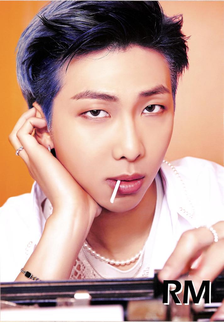 RM Namjoon BTS Bangtan Goods Poster A3 Size 12 Sheets 1 Sticker Set + [Product]