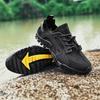 Large Size Outdoor Mountaineering and Creek Walking Shoes Outdoor Casual Fishing Shoes Running Lightweight Fly-woven Shoes Hollow Quick-drying Shoes