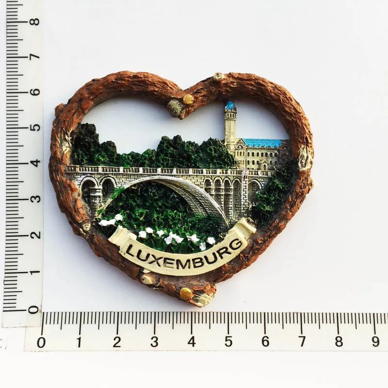 Luxemburg Tourismus Souvenirs Kühlschrankmagnete Luxemburg Reisen Kühlschrankaufkleber Heimdekoration Hochzeitsgeschenke