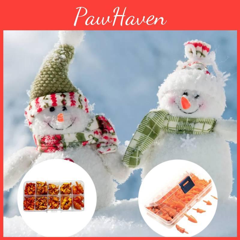 Kit Craft Snowman Plastic Nose Christmas Decoration Children Accessories Diy