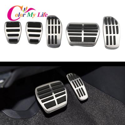 Color My Life Car Fuel Brake Footrest Pedal MT AT for Nissan X-trail T32 Qashqai Rogue Sport J11 for Renault Kadjar Koleos