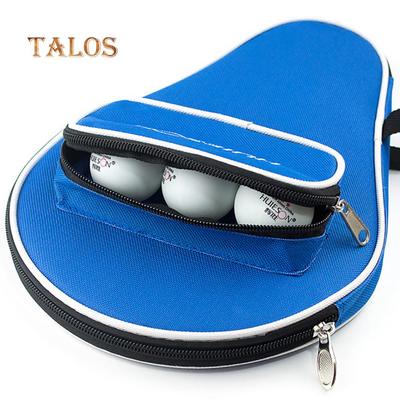 Capa profissional para raquete de tênis de mesa, capa para 1 bastão de ping-pong e 3 bolas, produtos esportivos