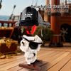Pirate Skull MOC Blocks Skeleton Model Creative Building Toys for Boys Kids Adult Gifts 1100+Pcs DIY Bricks Sets Room Ornament