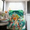 Game Cute Funny Art Cool W-Wakfu Blanket Warm Soft Plush Blanket Sofa Living Room Nap Home Bedroom Travel Gift Flannel Pet Hogar