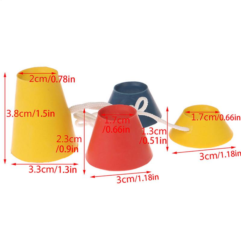 Rubber Golf Tees 4 Pieces Rubber Golf Tees Time-Saving Training Accessories Practice Tool For Chinese New Year Valentine's Day