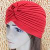 Ramadan Headbands Solid Color Elastic Head Wraps Indian Turban Hats Muslim Cap Headscarf Muslim Hat