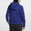 Nike Logo Printed Hooded Zip-Up Sports Jacket Women Jackets Blue Purple 932432-590