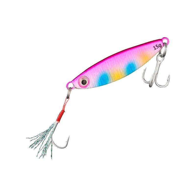 Sea Fishing Metal Jig Lure 7g/10g/15g Fast Jigging Lures Wobbler Artificial Bait Crankbait for Fishing Tuna Trout Pesca