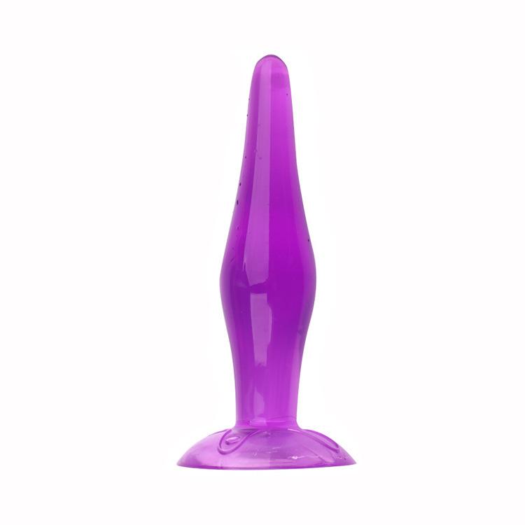 Unisex Silicone Suction Cup Anal Plug Dilator - Long Wear Adult Sex Toy