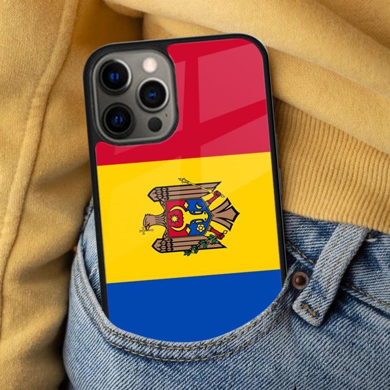 Moldova Flag Moldavians Soft Phone Case for iPhone 17 Air 16e Pro Max 15 Pro 13 14 Plus 11 12 MagSafe Magnetic Coque