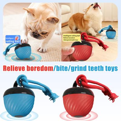 Haustier Intelligenter Rollball Rollender Ball Elektrischer Hund Beruhigend Intelligent Widerstandsfähiger Reizball Schleifspielzeug