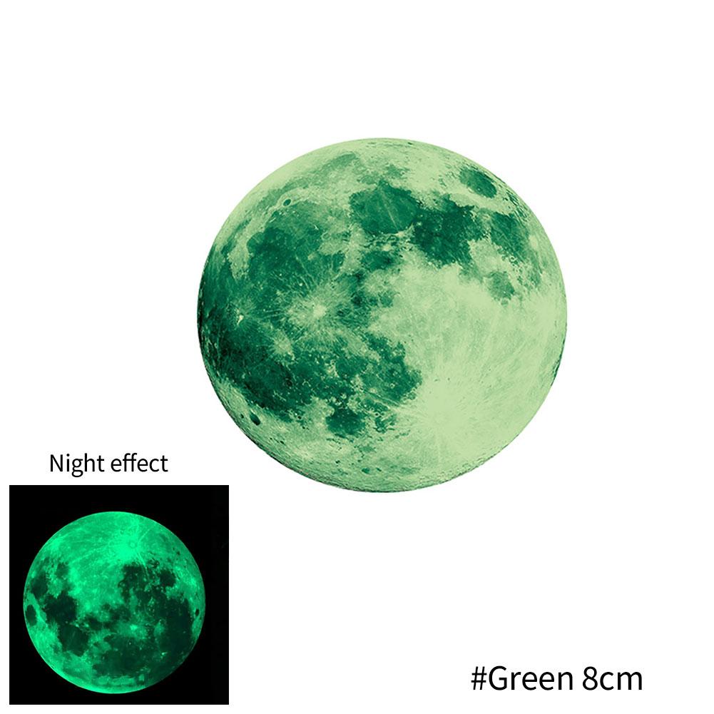 Luminous Moon Stars Wall Stickers for Kids room Bedroom Decor Glow in the dark Earth Wall Decals Noctilucent Stickers Home Decor