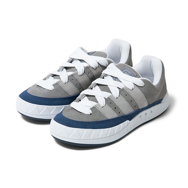 Human Made X Adidas Adimatic Grey Tech Indigo Unisex Sneakers Grey-Three Clear-Onix HP9915