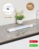 KEEBRIGHT Human Sensor Light, Indoor Sensor Light, Rechargeable, 20cm, Magnetic, for ClosetsStairsEntrywayHallwayKitchen, 3 Colors, Stepless Dimming,