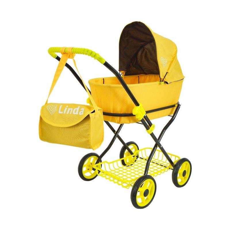 

Коляска для кукол Buggy Boom 8019-1175 st Mixi Желтый