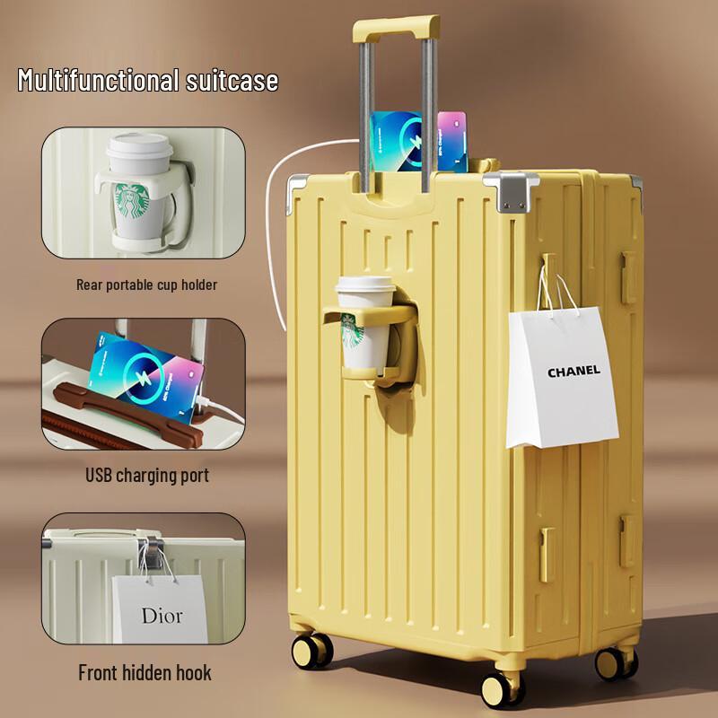 JOURHEY SHI Universal Wheel Hard Case Luggage 20 Inch