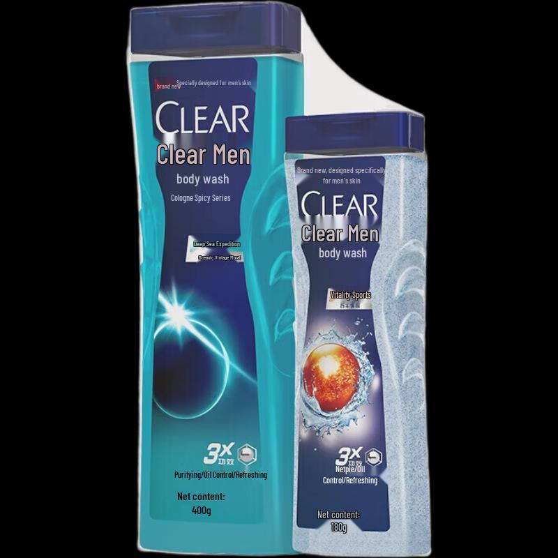 CLEAR Men's Deep Sea & Vigor Cologne Body Wash