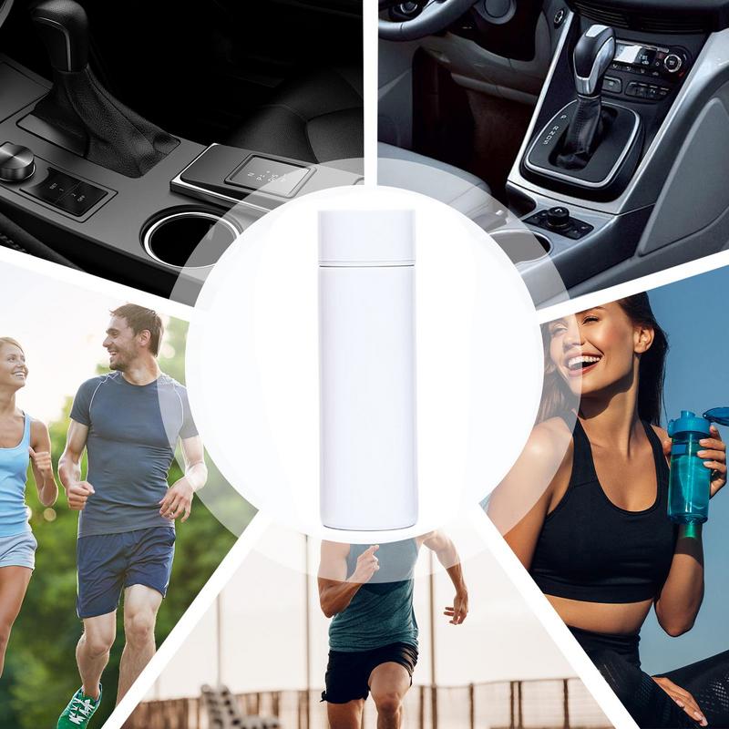 Thermische Wasserflasche Metall Thermobecher Heiß Kalt Feldflaschen Doppelwandig Edelstahlbecher Isolierte Feldflaschen Für Kinder