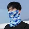 Ear Veil Men's Summer Sun Protection Headscarf Riding Neck Guard Bandana Outdoor Fishing Scarf Driving Ice Silk Mask