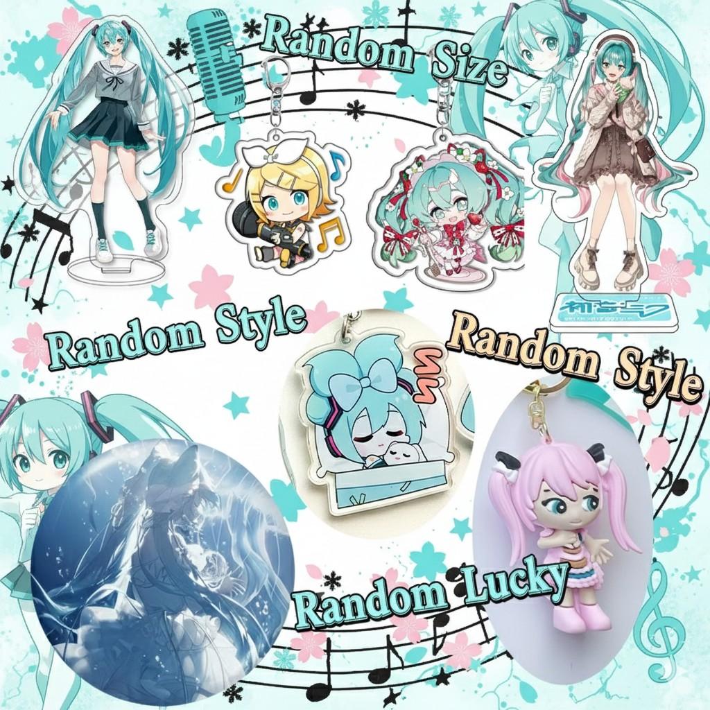 Hatsune Miku Pencil Case Cute Anime Cosplay Large Capacity Stationery Bag For School Student Multi Layer Makeup Storage Pouch