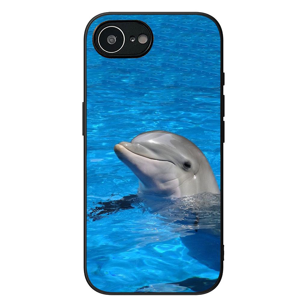 

Soft Cover for Xiaomi Redmi 15 9A 9C NFC 7A 9T Note 9 8 7 8T 15c A5 4G 5G Coque Phone Case Dolphin Animal Redmi 15 5G (169mm)