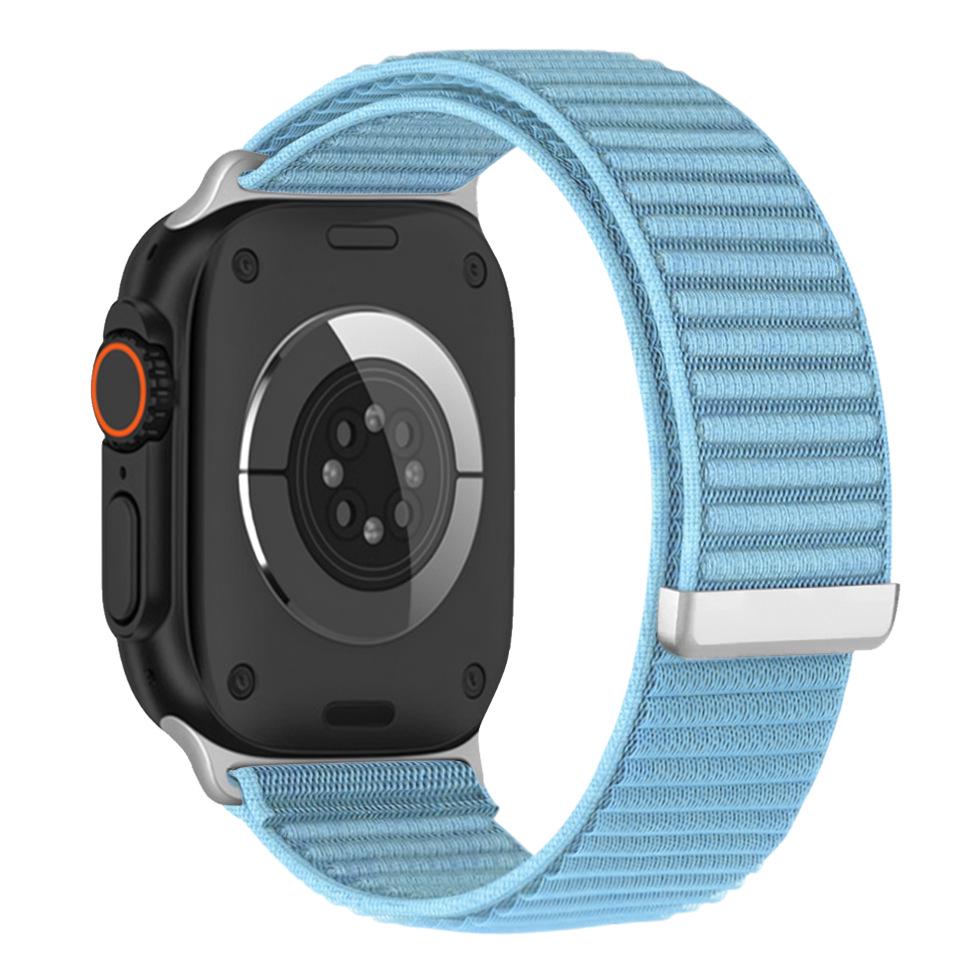 Pásek na Apple Watch: Vzor Divoké Hory, Nylonová Tkanina, Styl S1098