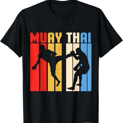Retro Muay Thai Boxing MMA T-Shirt