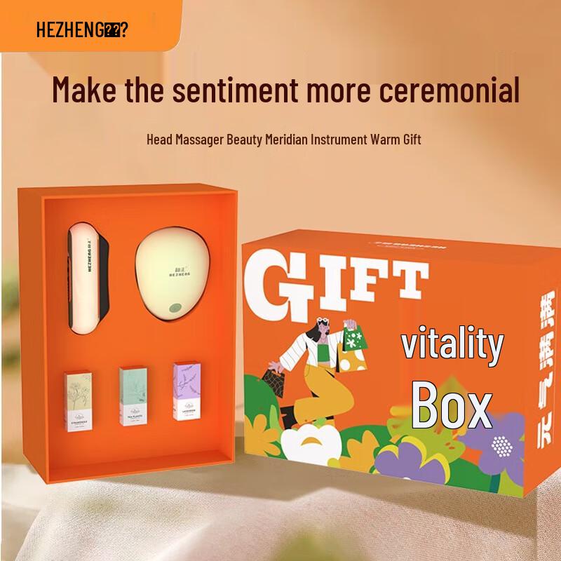 Hezheng IPX7 Waterproof Smart Head Massager