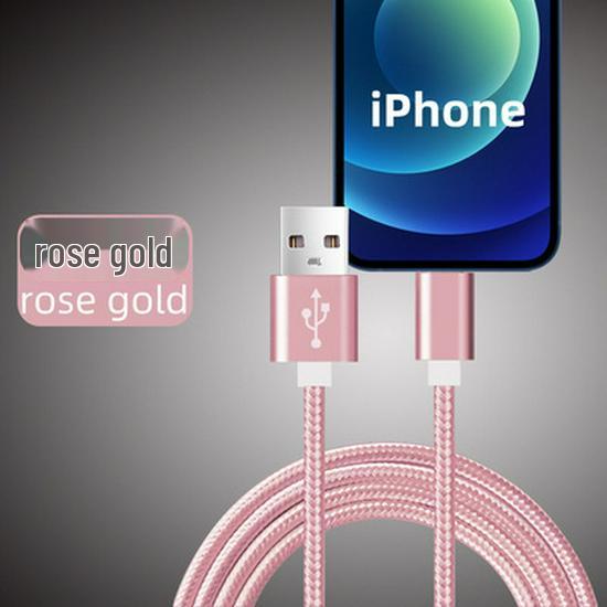 Braided Type-C Fast Charging Nylon Cable for Android - Durable and Tangle-Free