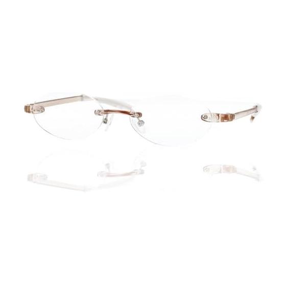 [EYE ME] Women s Reading Glasses, Rimless, Oval, Lightweight Resin